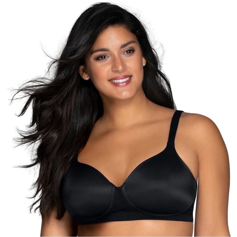 Vanity Fair Womens Beyond Comfort Full Figure Wirefree Bra Size 42D